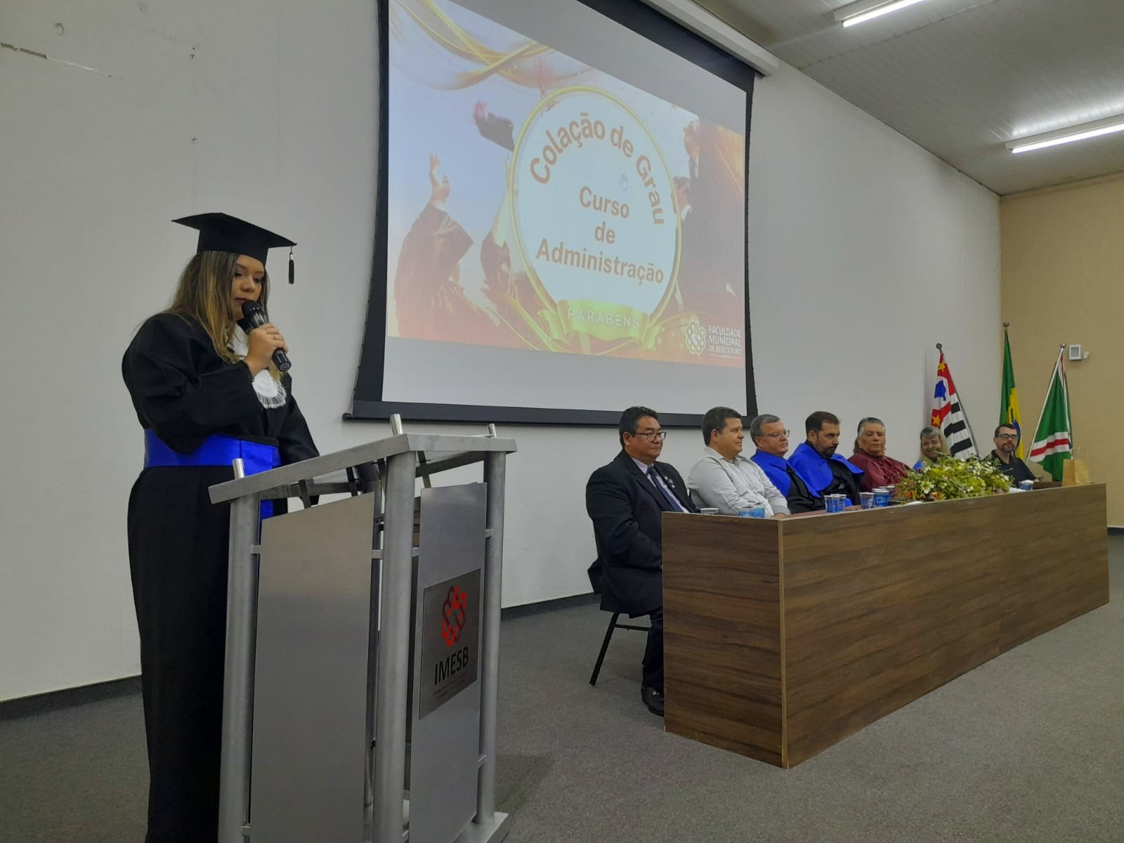 Formatura da 33ª turma de Administração